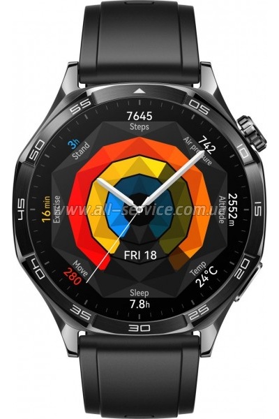 - Huawei WATCH GT 5 46mm Black (55020DKM)