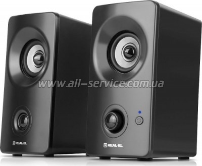   REAL-EL S-405 USB Black (EL121100016)