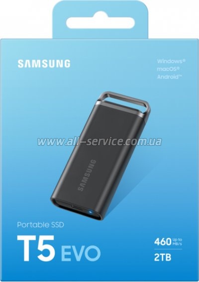  SSD USB 3.2 2TB T5 Shield Samsung (MU-PH2T0S/EU)