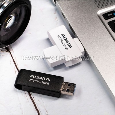 USB   ADATA 64GB UC310 Black USB 3.0 (UC310-64G-RBK)