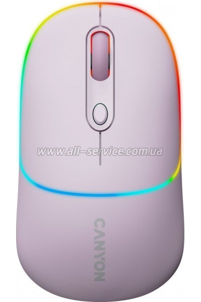 ����� Canyon MW-22 Dual Band RGB Wireless Pearl Rose (CNS-CMSW22PR)