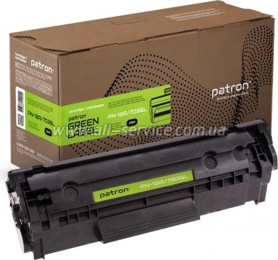 Картридж Patron Green Label HP LJ Q2612A/ Canon 703 (PN-12A/ 703GL) Картридж Patron Green Label HP LJ Q2612A/ Canon 703 (PN-12A/ 703GL)