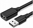 ���� ������ USB 2.0 AM/AF 1.0m US103 black Ugreen (10314)
