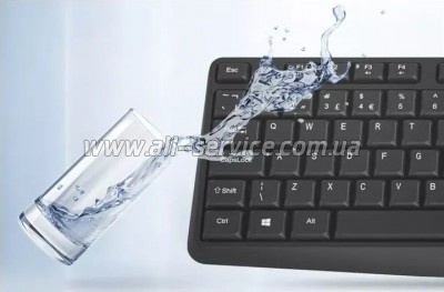  Canyon KB-W01 Water resistant Wireless UA Black (CNE-CKEYW01)