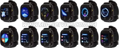 �����-���� Amigo GO005 4G WIFI Kids waterproof Thermometer Black (747016)