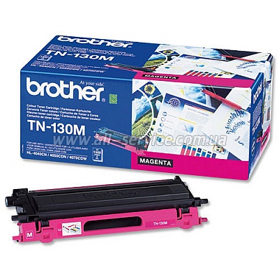   Brother TN-130M  HL4040CN/ HL4050CDN/ HL4070CDW  DCP9040CN/ DCP9045CDN/ MFC9440CN/ MF9840CDW Magenta