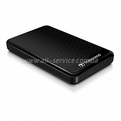  2TB Transcend Storejet 2.5" USB 3.0 Black (TS2TSJ25A3K)