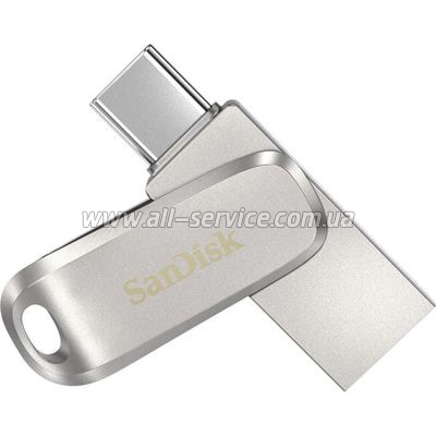  SanDisk 32GB Ultra Dual Drive Luxe USB 3.1 + Type-C (SDDDC4-032G-G46)