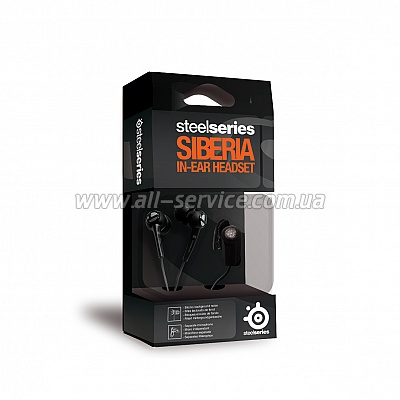 Steelseries In:Ear Headset Black (51008)