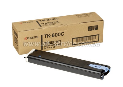 Тонер-картридж OEM Kyocera Mita TK-800C Тонер-картридж OEM Kyocera Mita TK-800C