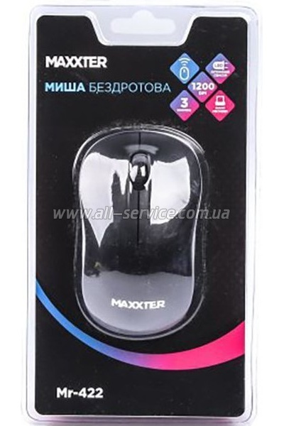  Maxxter Mr-422 Wireless Black (Mr-422)
