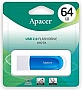  Apacer 64GB AH23A White USB 2.0 (AP64GAH23AW-1)