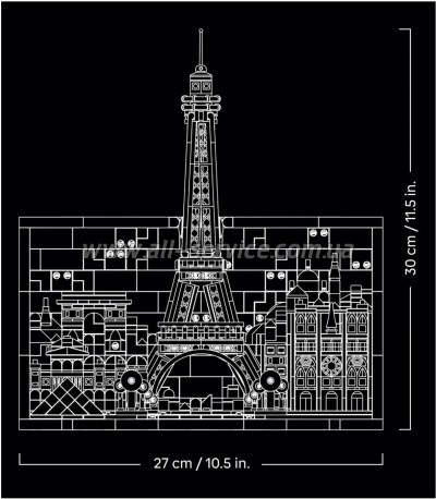 ����������� LEGO Architecture ����� � ���� ������� (21064)