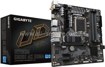   GIGABYTE B760M DS3H AX DDR4