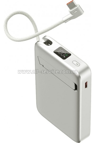 ������� ������������� Sigma X-power SI10A8QL-MAG silver 10000mAh, Magnetic PD 15W (4827798161012)