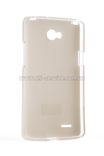  VOIA LG Optimus L80 Dual (D380) - Jell Skin (White)