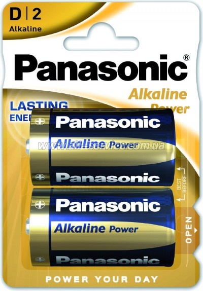 ��������� Panasonic D LR20 Alkaline Power * 2 (LR20REB/2BP)
