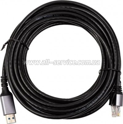 ���� ������ USB AM to RJ45 Ethernet 7.5m CAT6 UTP PowerPlant (CA915019)