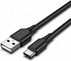 Дата кабель USB 2.0 AM to USB-C 1.5m 3A nylon braided LED black Vention (CTFBG) Дата кабель USB 2.0 AM to USB-C 1.5m 3A nylon braided LED black Vention (CTFBG)