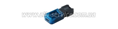  Kingston 64GB DataTraveler 80 M USB-C 3.2 Blue/Black (DT80M/64GB)