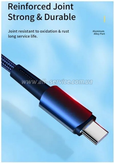 ���� ������ USB 2.0 AM to USB-C 2.0m 100W black Essager (EXC7A-CGA01-P)