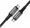 ���� ������ USB-C to USB-C 1.0m USB 4.0 240W black-grey Acefast (6974316282631)