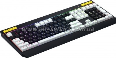  Hator Icefall USB Black/White (HTK400UA)