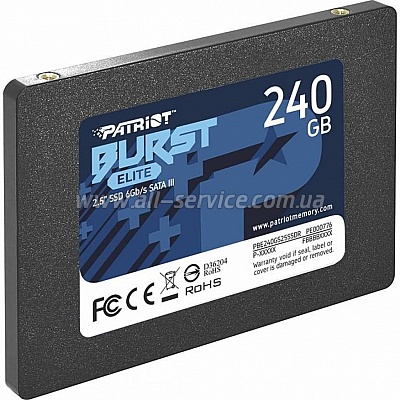 SSD  PATRIOT Burst Elite 120GB (PBE120GS25SSDR)