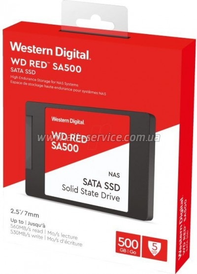 SSD  WD Red SA500 500 GB (WDS500G1R0A)