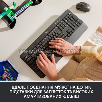  Logitech Signature K650 USB/Bluetooth UA Graphite (920-010945)