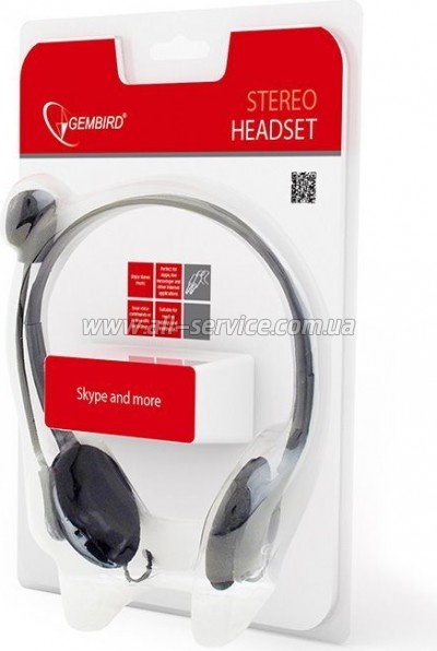  Gembird MHS-123 Black (MHS-123)