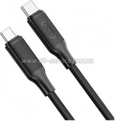 ���� ������ USB-C to USB-C 1.0m XO (NB-Q265B-CC.black)