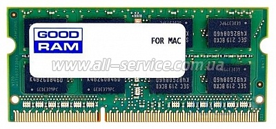  4Gb Goodram DDR3 1066MHz sodimm for Apple iMac (AE10S04G)