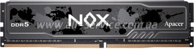     DDR5 8GB 5200 MHz Nox Apacer (AH5U08G52C52RMBAA-1)