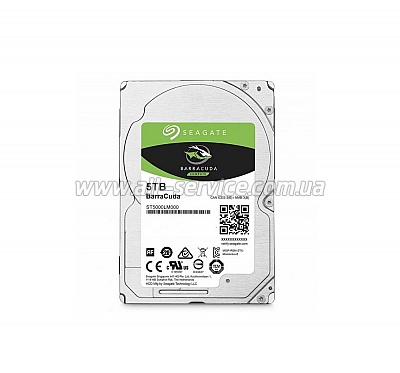  Seagate BarraCuda 5TB SATA 3.0 2,5