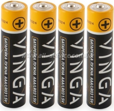  Vinga AAA LR03 Alkaline 4pcs (VJABAAA4)