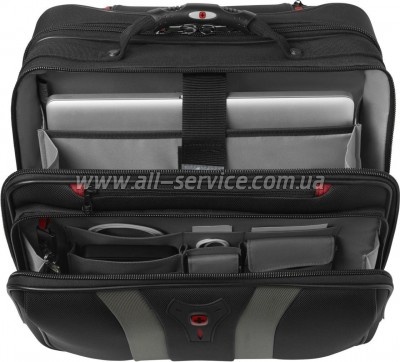    Wenger 16" Granada, Wheeled Case, Black (600659)