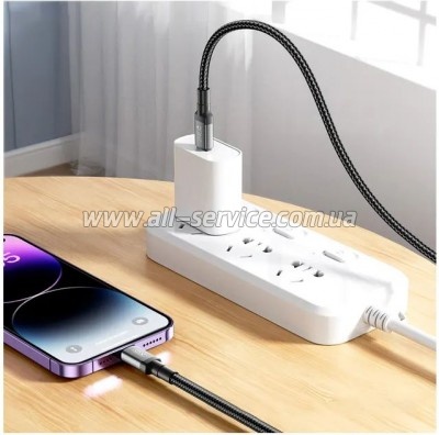 ���� ������ USB-C to USB-C 1.0m XO (NB-Q264B-CC.black)