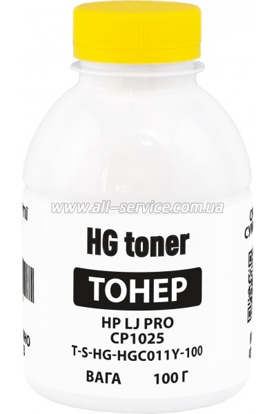 ����� HG HP LJ Pro CP1025 ����� 100� Yellow (TSM-HGC011Y-100)