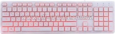  Gembird KB-UML3-01-W-UA USB White (KB-UML3-01-W-UA)