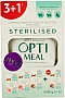 Влажный корм для кошек Optimeal для стерилизованных и кастрированных кошек №6 3+1 340 г (4820269140820) Влажный корм для кошек Optimeal для стерилизованных и кастрированных кошек №6 3+1 340 г (4820269140820)