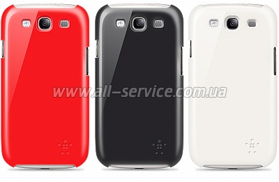  Galaxy S3 Belkin Opaque Shield  (F8M402cwC03)