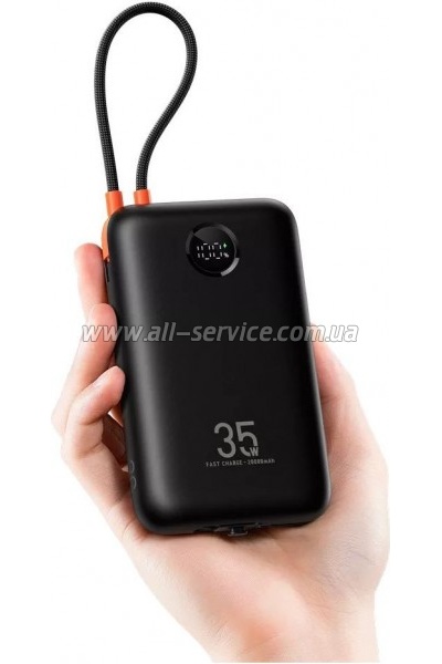 ������� ������������� Veger 30000mAh K3 PD 35W black (6977525750137)