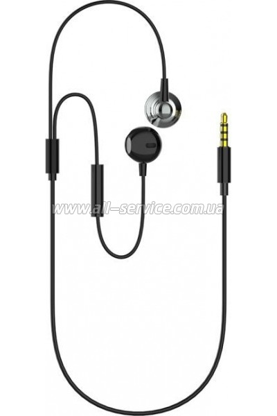  ColorWay Slim 3.5 mm Wired Earphone Blast 1 Black (CW-WD01BK)