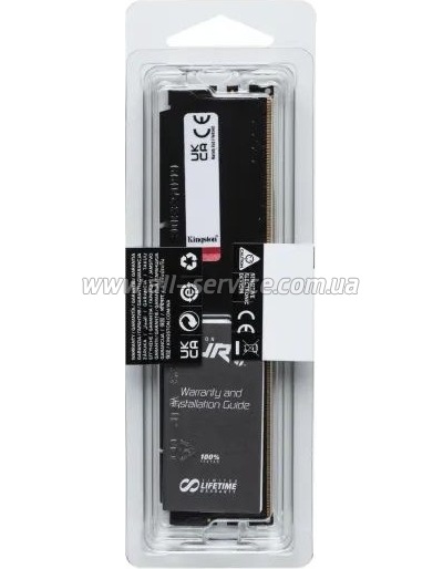     DDR5 16GB 5600 MHz Beast Black Kingston Fury (ex.HyperX) (KF556C40BB-16)
