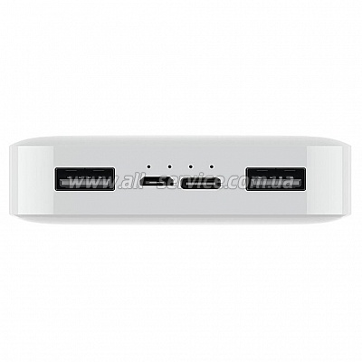   Xiaomi Redmi Power Bank 20000 mAh Micro-USB/USB-C PB200LZM QC3.0 2USB White (VXN4265CN)