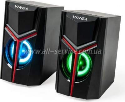   Vinga SP-100 LED USB Black