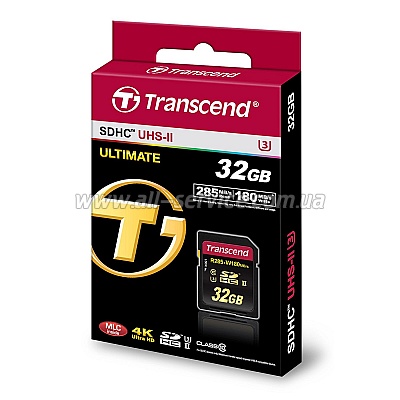   32GB Transcend Ultimate SDHC Class 10 (TS32GSD2U3)