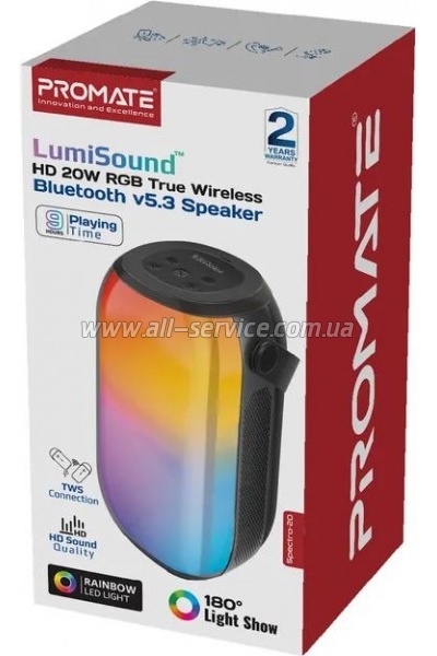   Promate Spectro-20 20W Black (spectro-20)