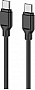 ���� ������ USB-C to USB-C 1.0m Glow 60W black 2E (2E-CCCC-BL)